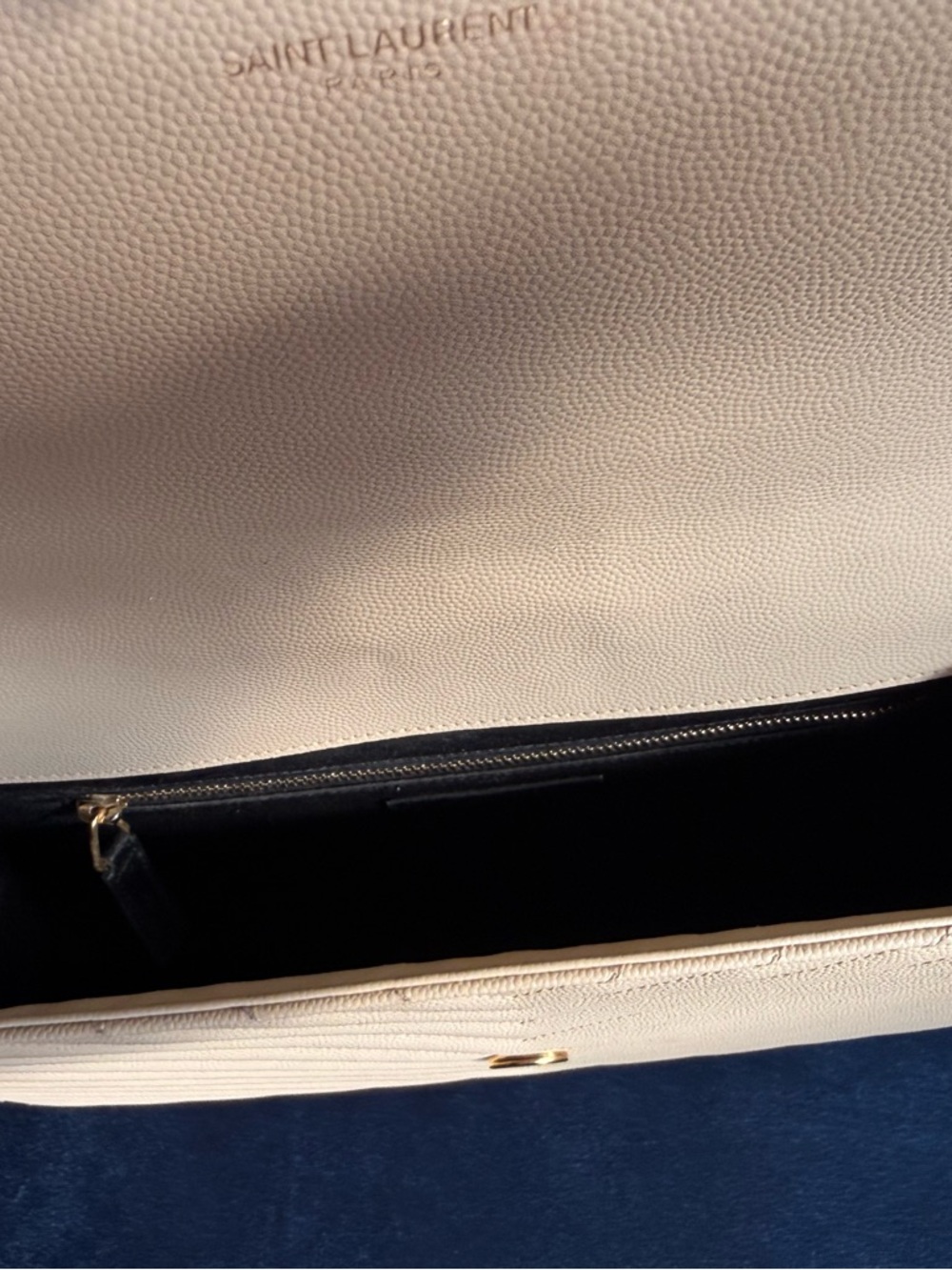 YVES SAINT LAURENT Beige Matelasse Bag Excellent condition - Picture 11 of 12